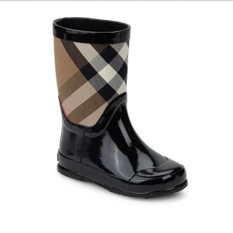 boys burberry shoes|Burberry rain boots for kids.